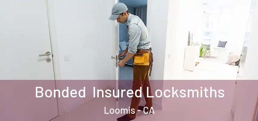  Bonded Insured Locksmiths Loomis - CA